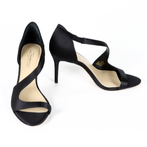 Vince Camuto Satin Heels Size 8 – Elegant Event / Bridal / Evening Sandal - Picture 1 of 8